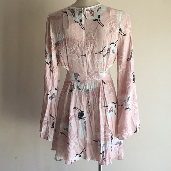 Pink Mini dress open sides NWT - Picture 4 of 4